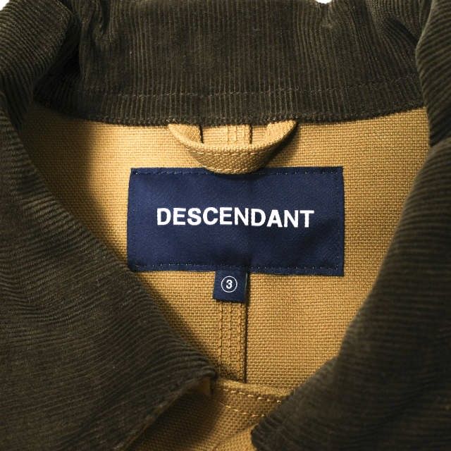 DESCENDANT ディセンダント 20AW 日本製 MFG CHORE JACKET コットン