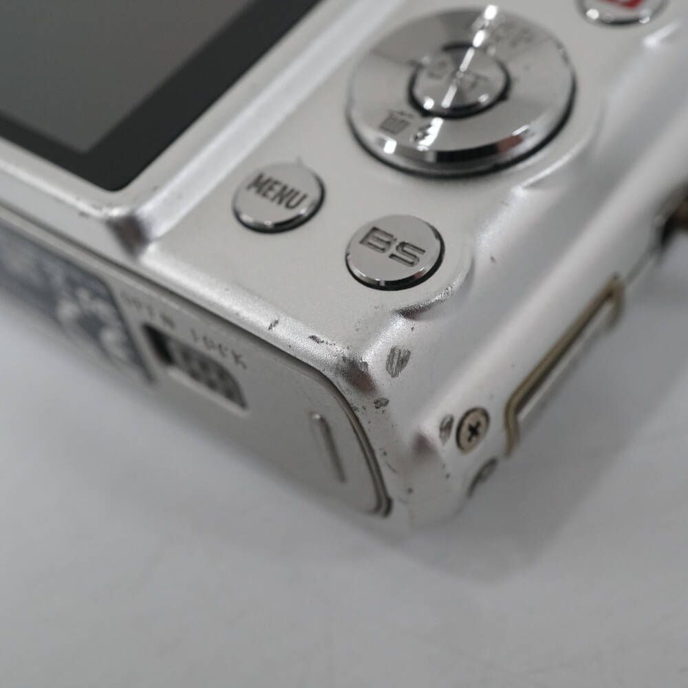 CASIO EXILIM EX-Z450 コンパクトデジタルカメラ シルバー USED