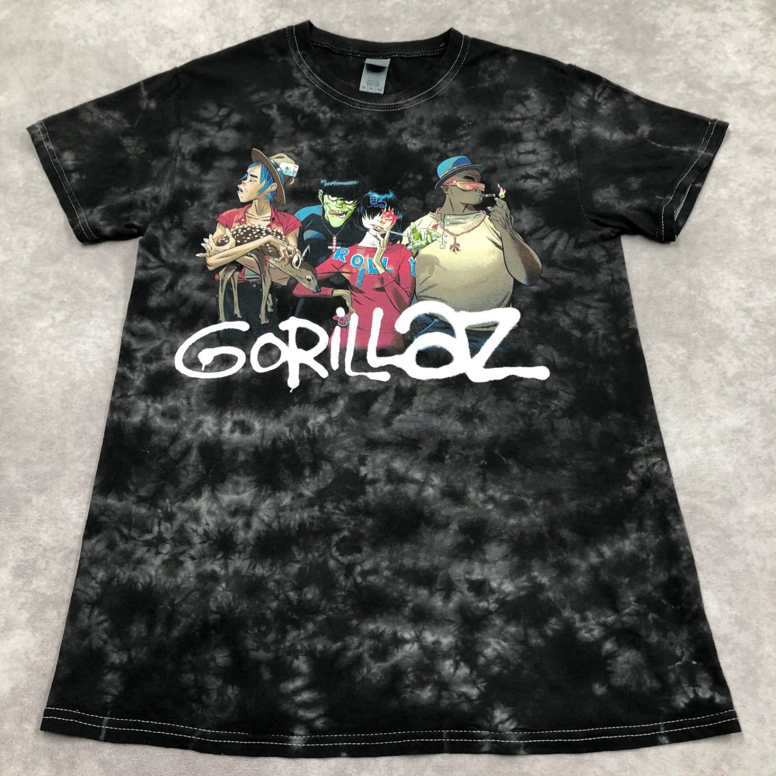 バンドT】GILDAN Gorillaz Tシャツ M&OGOLD ゴリラズ