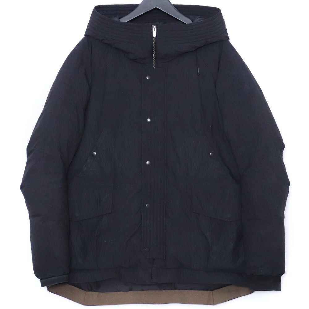 DEVOA Down Jacket Shrink cotton nylon サイズ2 ブラック - メルカリ