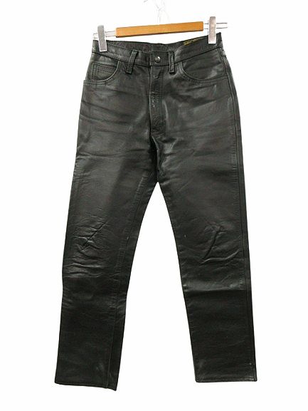 エアロレザー AEROLEATHER レザーパンツ ストレート 牛革