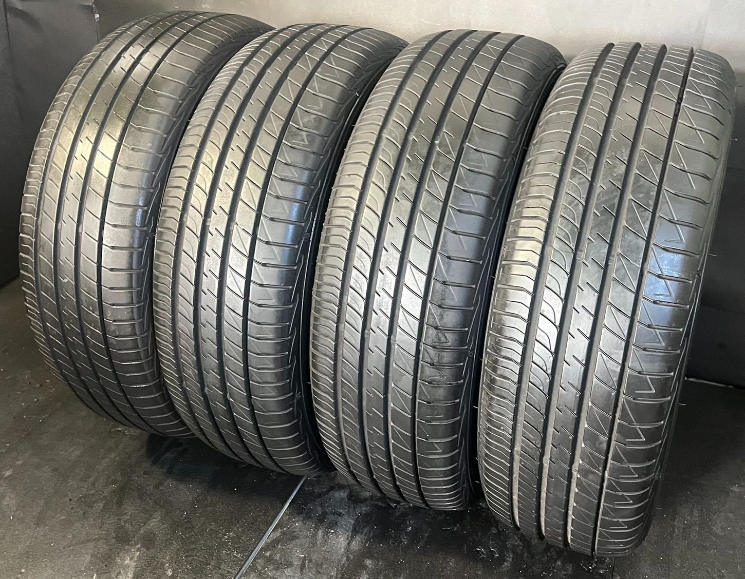 2025 製 約8～9.9分山 ダンロップ DUNLOP ルマン LE MANS V 195 65R15 4本 h_417