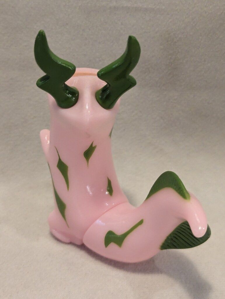 MAXTOY マックストイのソフビ人形 エレキング 幼体 蓄光/緑 MAXTOY