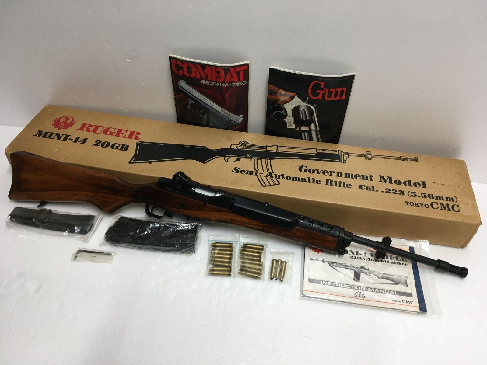 TOKYO CMC RUGER MINI-14 20GB 金属製モデルガン SMG刻印 未発火 長期保管 ジャンク品 囗G
