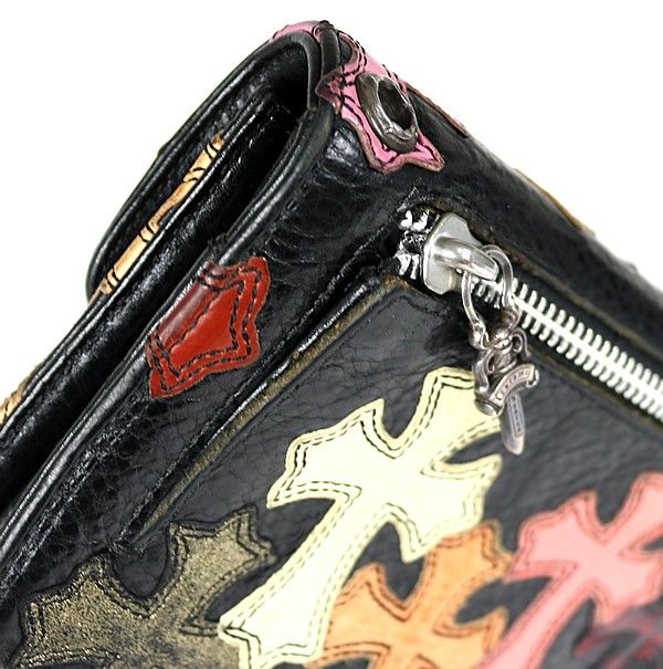 CHROME HEARTS 銀座店 クロムハーツ クロスボタン ウェーブウォレット