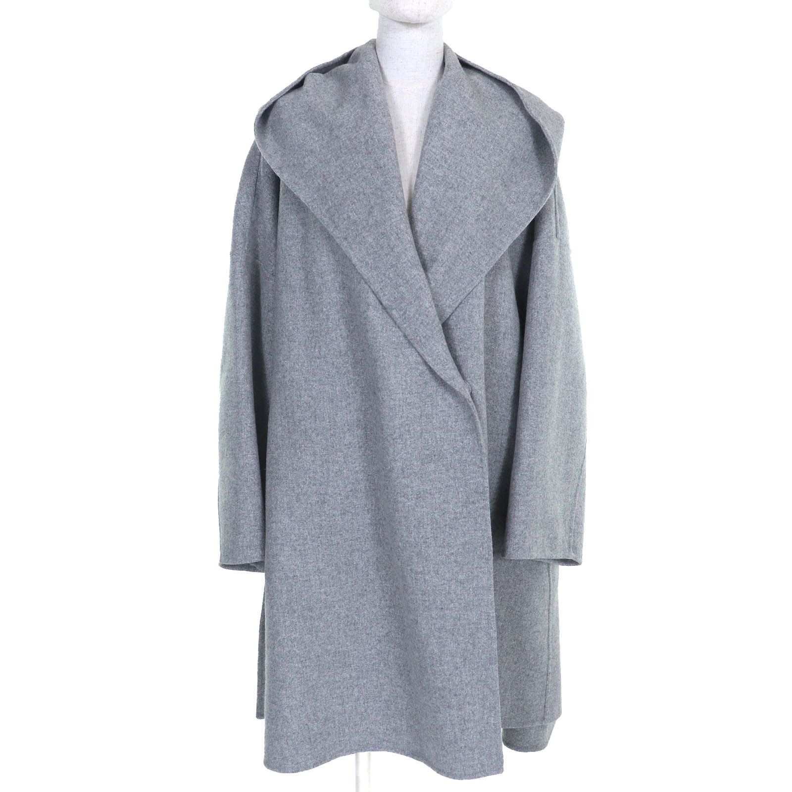 エブール　ebure 36 ジロンラムウールジャケット ebure(エブール)｜ジロンラムメルトン ショートブルゾン/ホワイト の