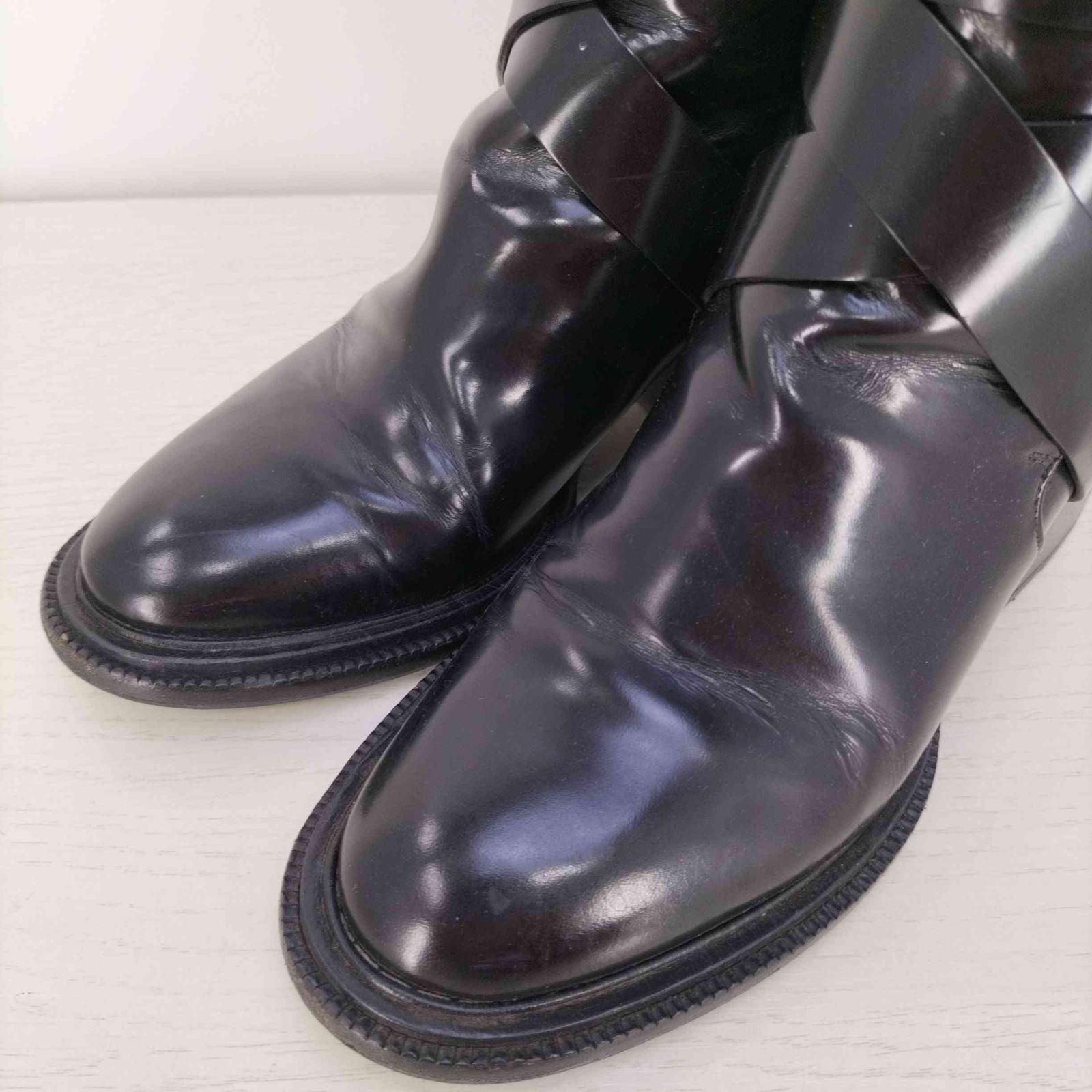 ジルサンダー JIL SANDER イタリア製 クロスストラップブーツ 