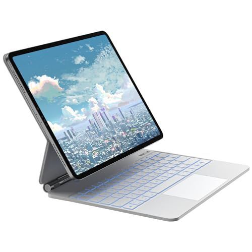 A1895 Pro-iPad Pro 12.9 inch適用_ホワイト マジックキーボード