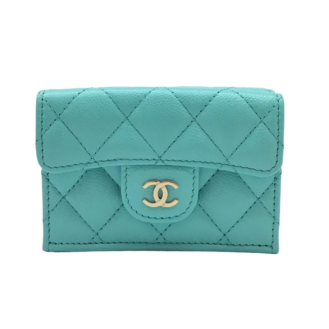 CHANEL シャネル コンパクトウォレット スモールウォレット 三つ折り