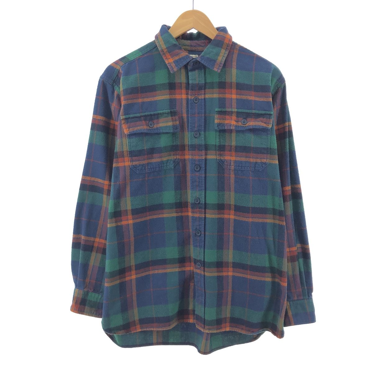 古着 エルエルビーン L.L.Bean 長袖 ヘビーネルチェックシャツ メンズXL/eaa384932