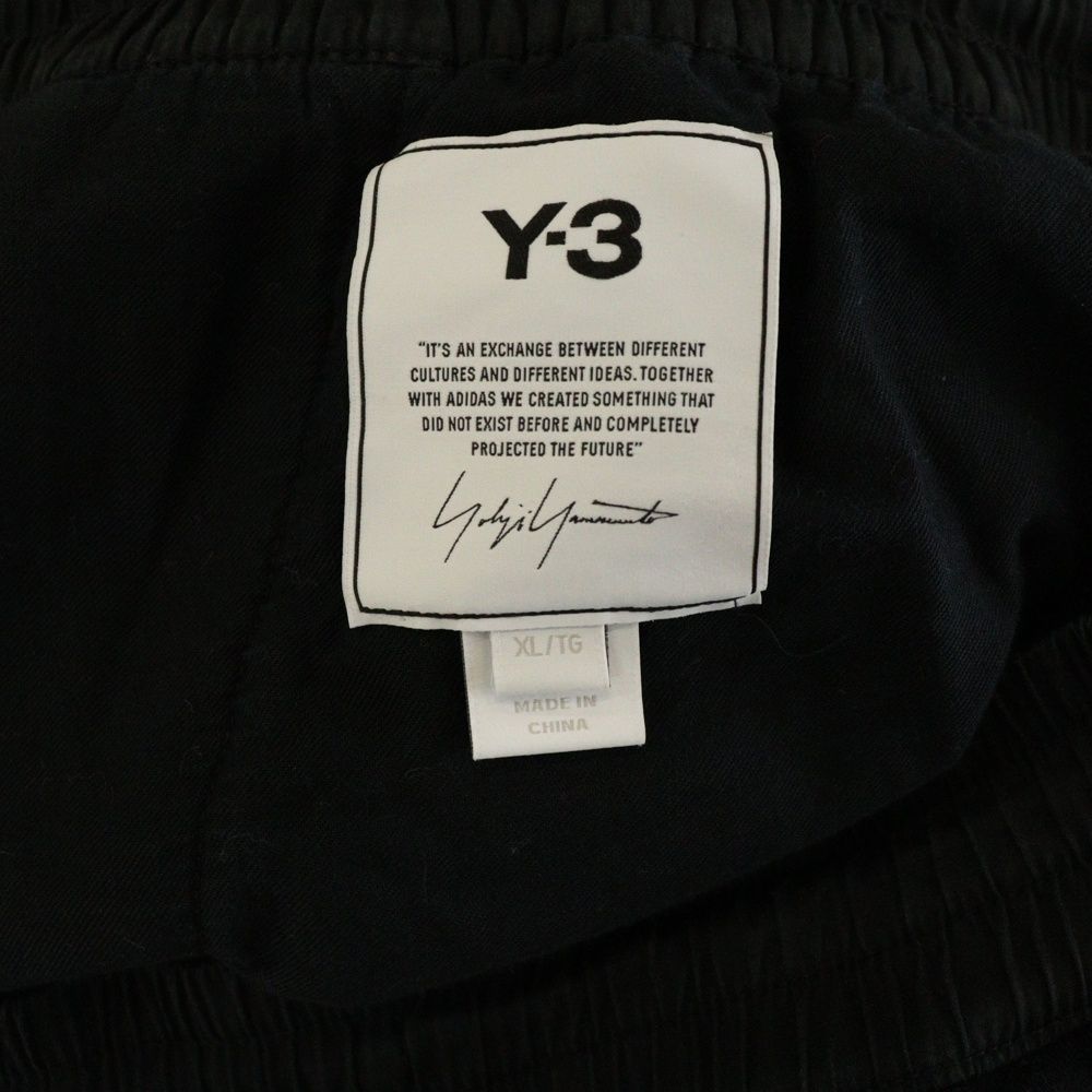 Yohji Yamamoto (ヨウジヤマモト) ×Y3 SIDE LINE SHORT PANTS