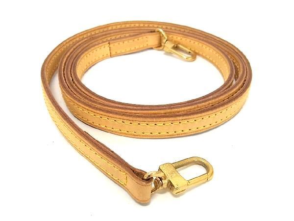 LOUIS VUITTON ルイヴィトン ゴールド金具 バッグ用 ショルダーストラップ 肩掛け レディース ライトブラウン系 AN5263