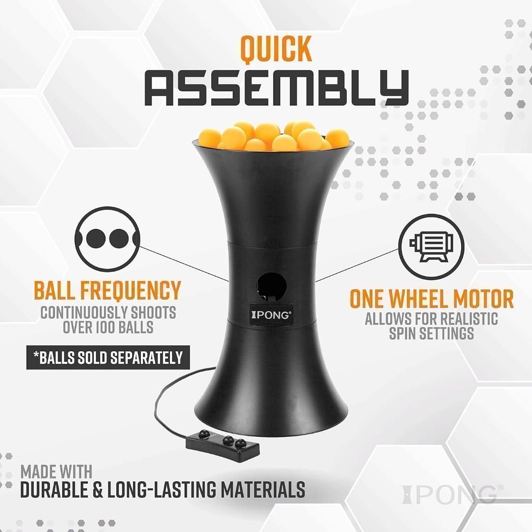 球出し機械 iPong 卓球トレーニングマシン [並行輸入品] - メルカリ 