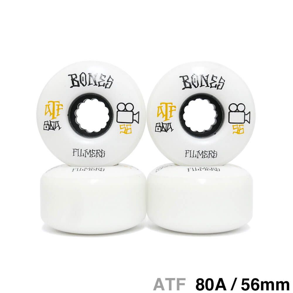 ボーンズ　ウィール　BONES ATF 56mm 80A  スケボー　ウィール ボーンズ スケート ボード ソフト ウィール エーティーエフ