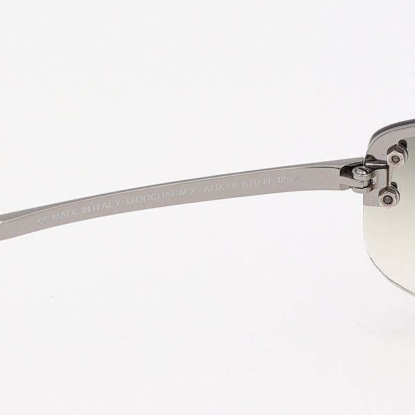 ディオール DIORCHARM2 AUX44 イタリア製 ハート シルバー クリア  