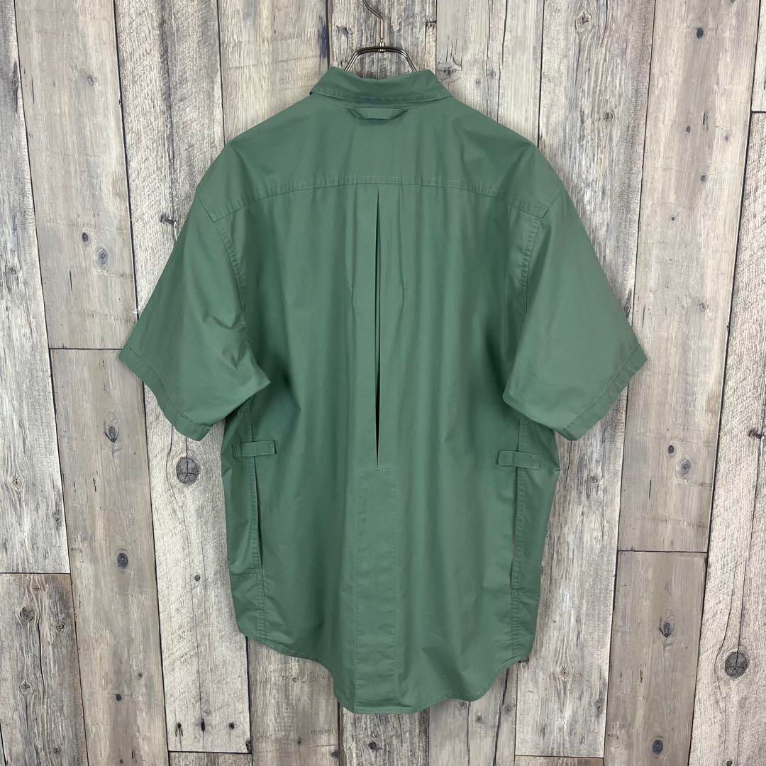 OLD Timberland 90s ティンバーランド 半袖 ワーク シャツ L