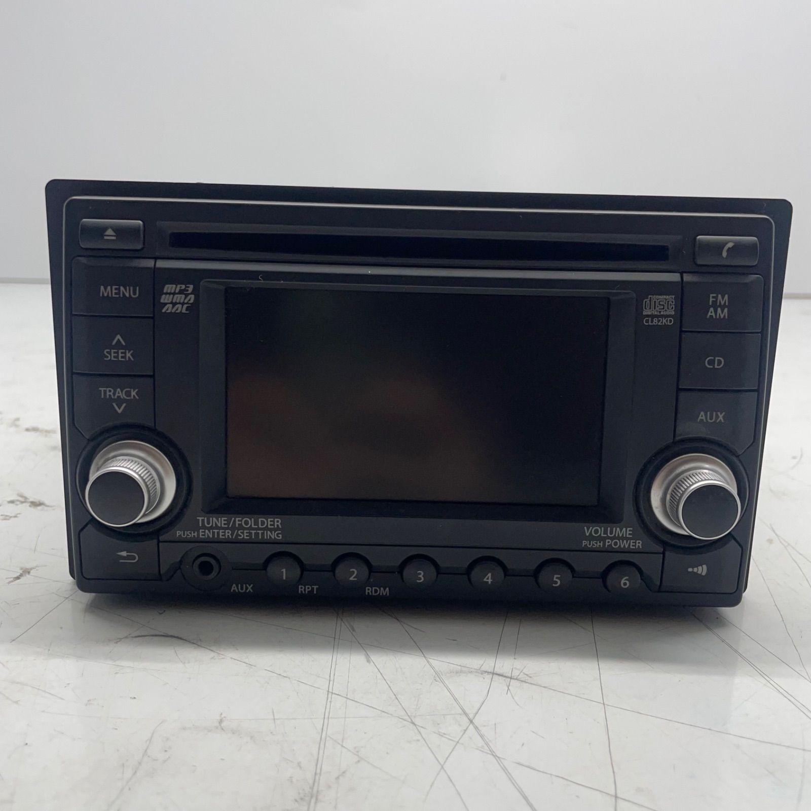 スズキ 純正 カーオーディオ PS-3285Q-C 2DIN チューナー デッキ