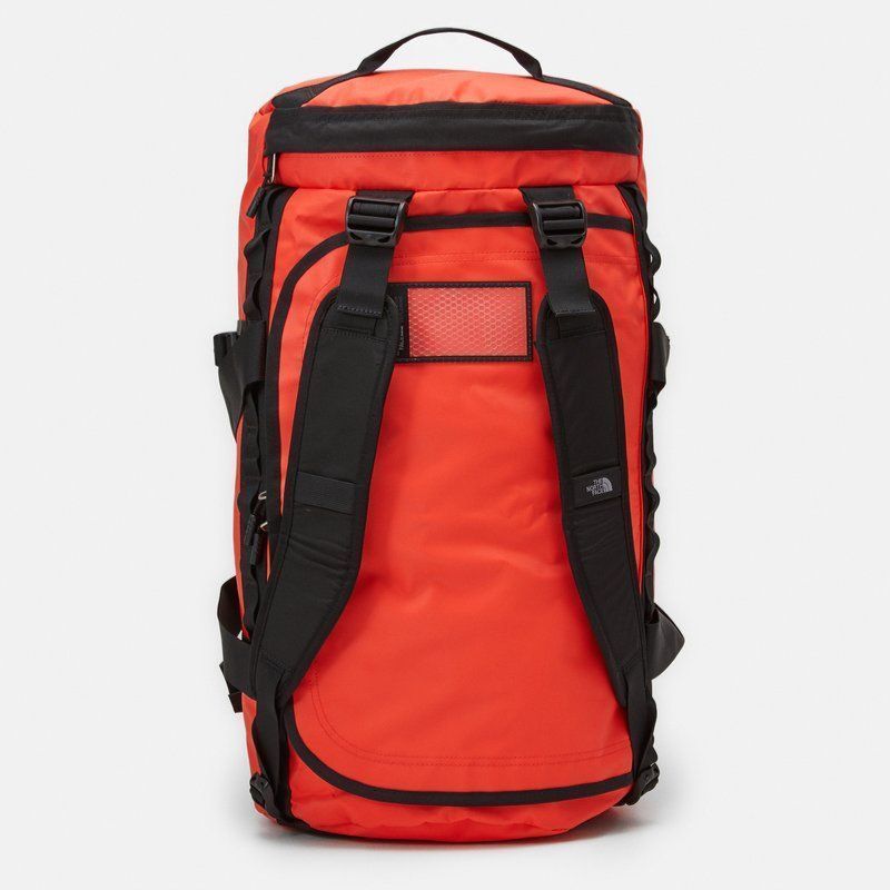 新品未使用】ザノースフェイス ダッフルバッグM オレンジ 新品未使用】ザノースフェイス ダッフルバッグM オレンジ