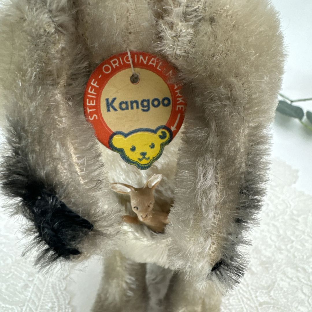 送料無料☆シュタイフ☆Kangaroo Kangoo 28cm オールID's完品