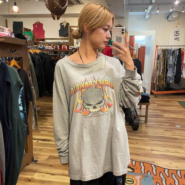 Harley-Davidson/ハーレーダビッドソン】ロンT - メルカリ