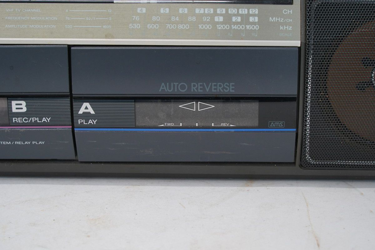8.503 △ SONY CFS-W301 ラジカセ ステレオ レトロ - メルカリ