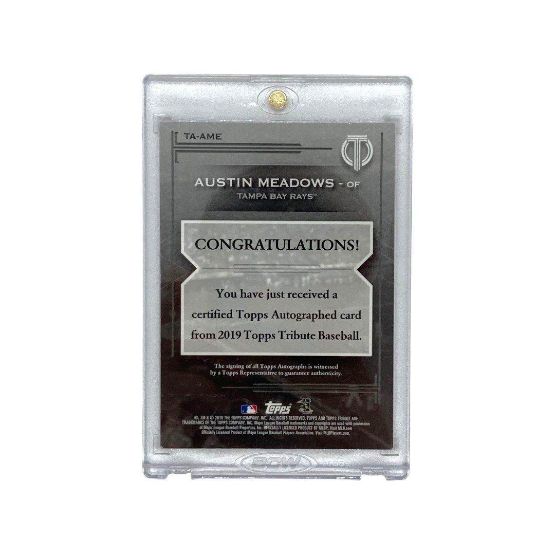 楽天市場】【中古】 TOPPS MLBカード TRIBUTE AUSTIN MEADOWS 10