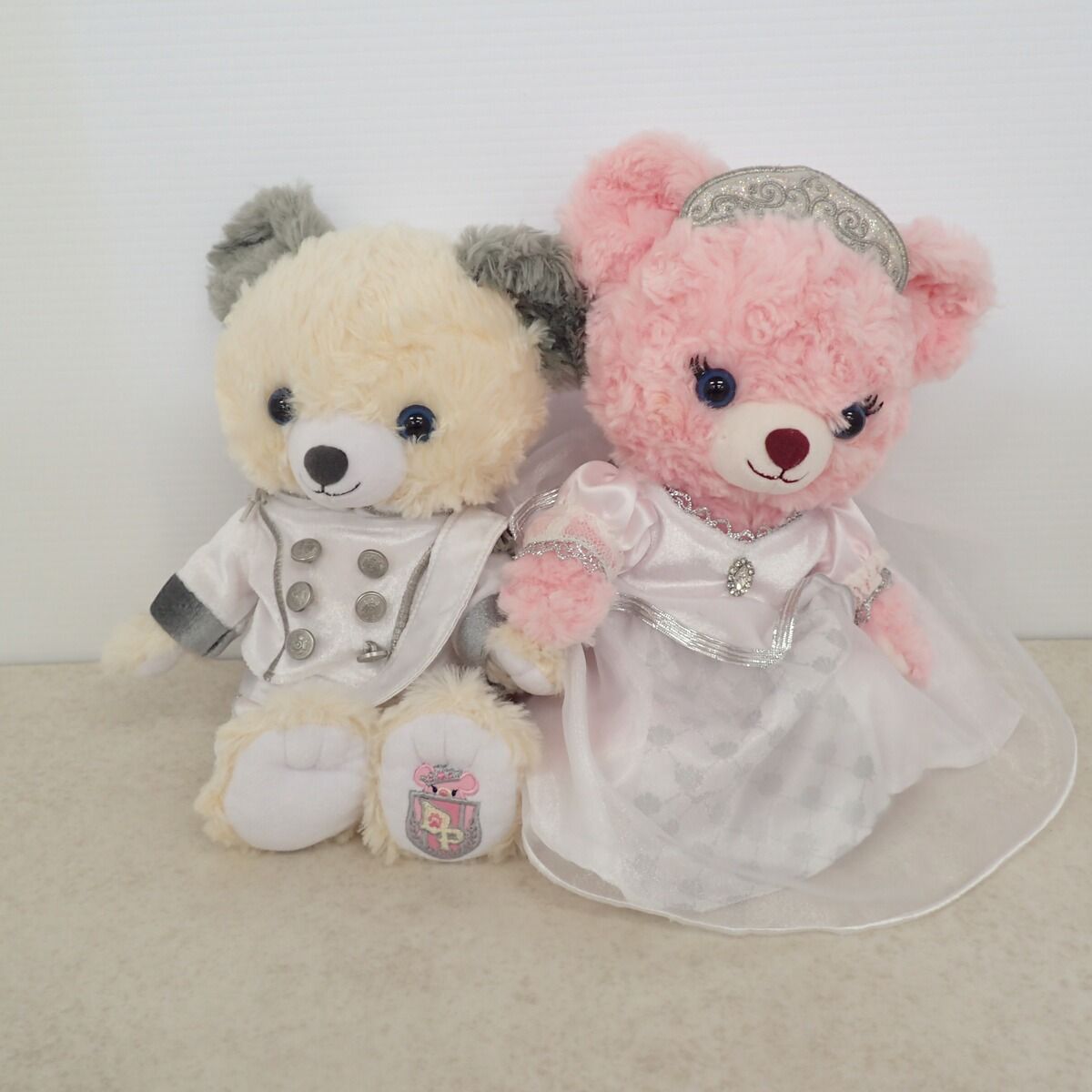ユニベア ハウフゥローズ&amp;エルシュカ ウェディングベア【リトルマーメイド】 ユニベアシティ リトルマーメイド ハウフゥローズ&エルシュカ
