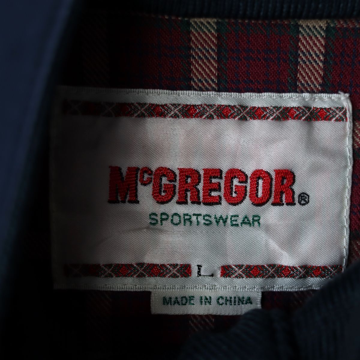 マックレガー McGREGOR ドリズラージャケット スウィングトップ 紺 ネイビー size L - メルカリ