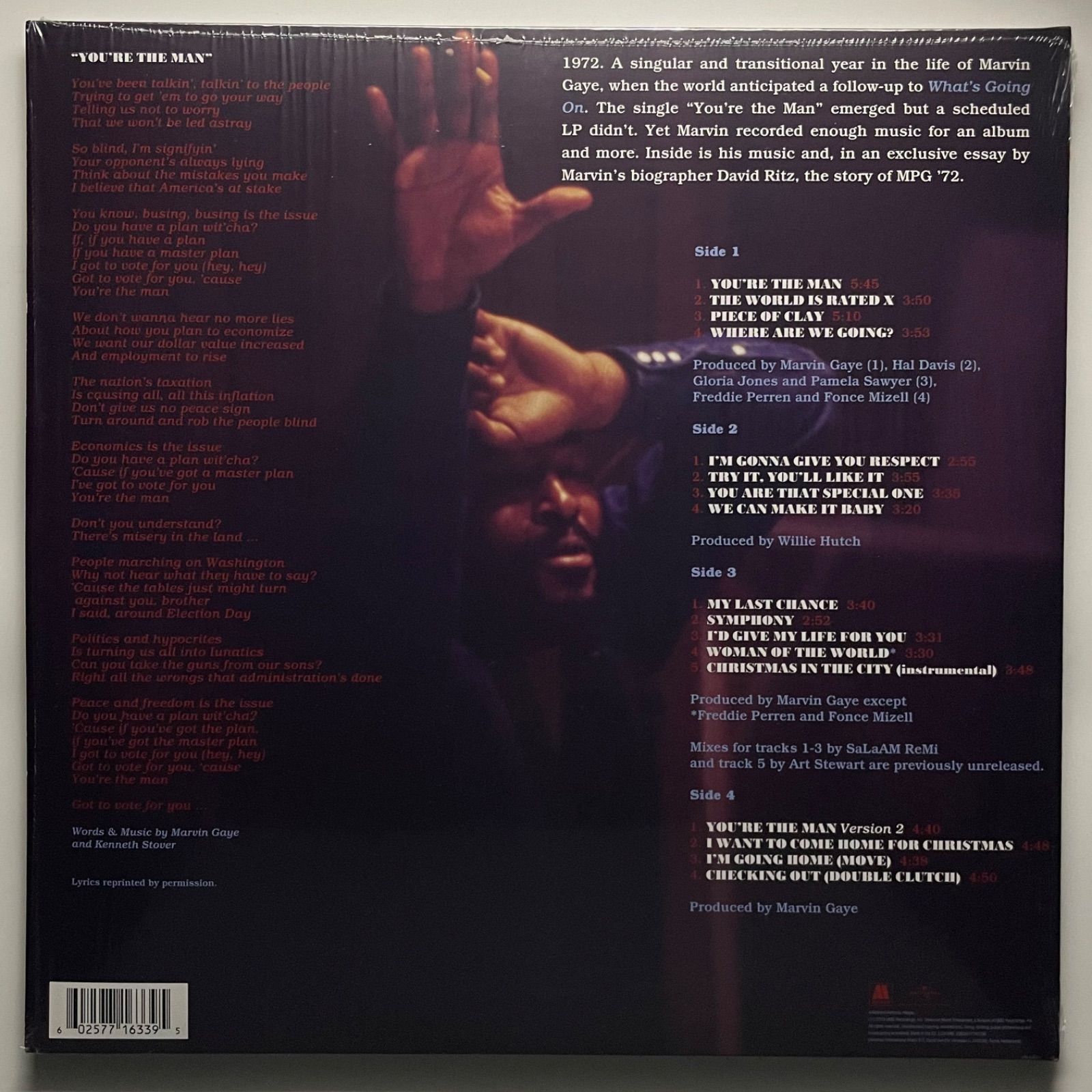 レコード (LP2枚組) [Soul] Marvin Gaye / You're The Man - メルカリ