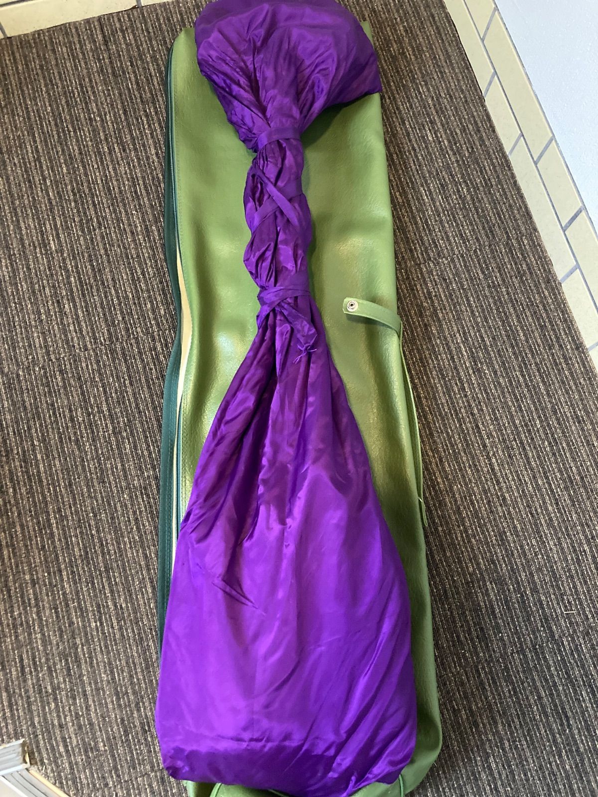 糸1本切れ裏皮破れ棹補修
