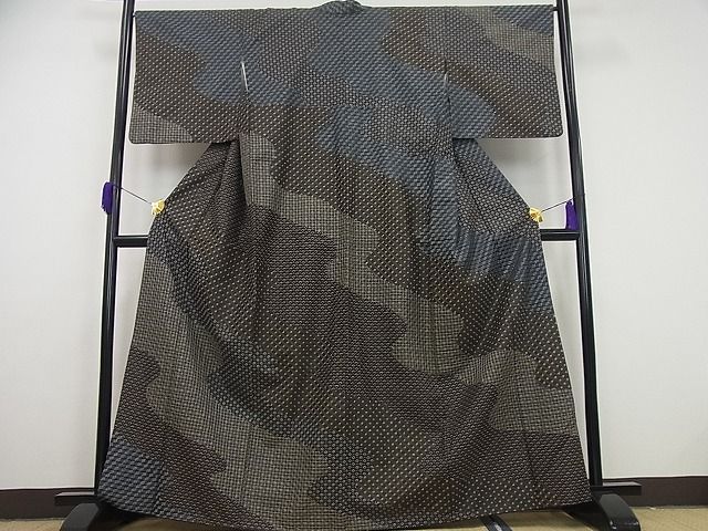 平和屋本店□極上 訪問着 総刺繍 刺し子 霞吉祥文 逸品4s286 - メルカリ