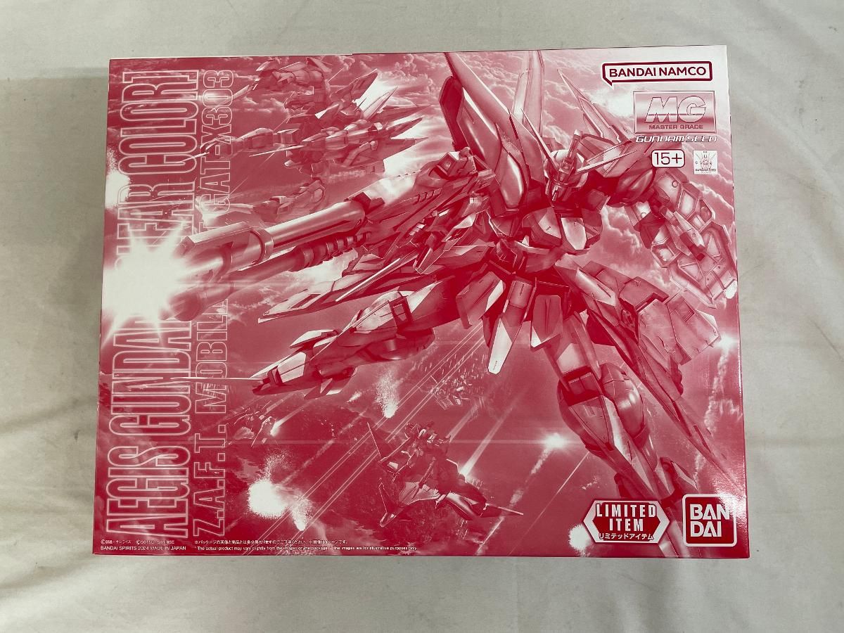 未開封】1/100 MG GAT-X303 イージスガンダム(クリアカラー