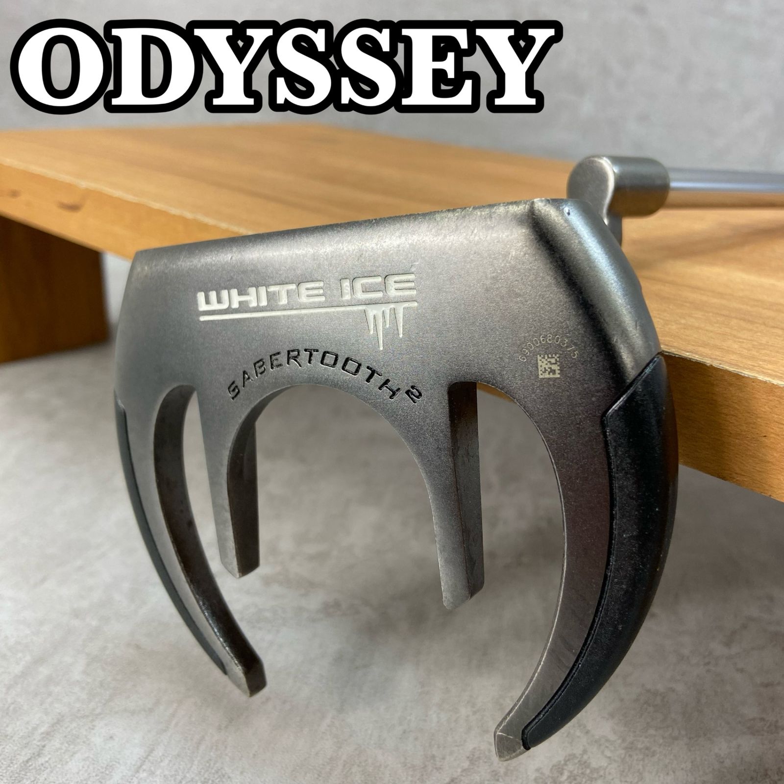 ODYSSEY オデッセイ WHITE ICE SABERTOOTH2 ホワイトアイス セイバートゥース メンズゴルフパター スチール 右利き用 PT  - メルカリ