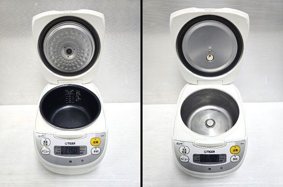 中古品】 タイガー TIGER マイコン炊飯器 炊きたて 5.5合炊き JBH-G1