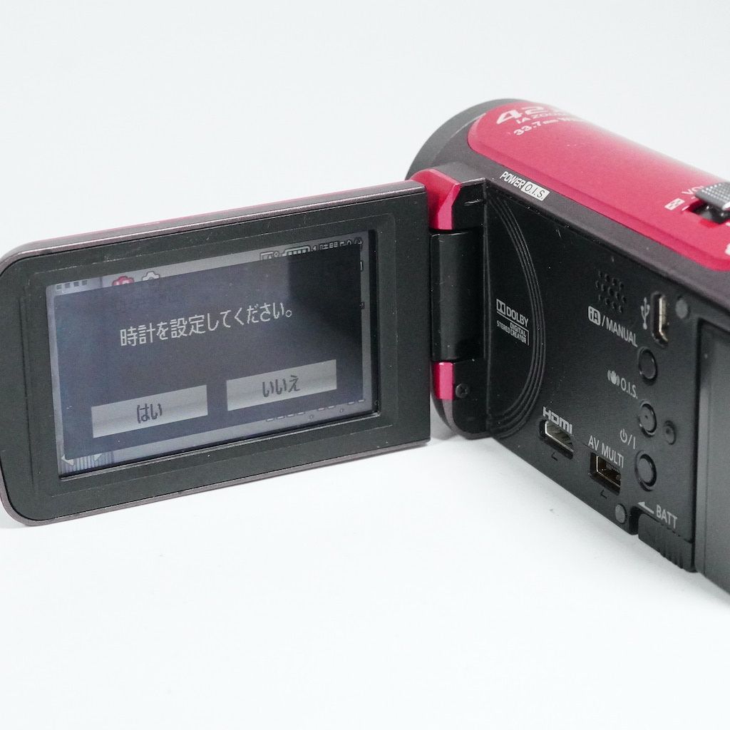 Panasonic パナソニック HDC-TM45 ピンク 元箱 動作OK 返金保証 /1790