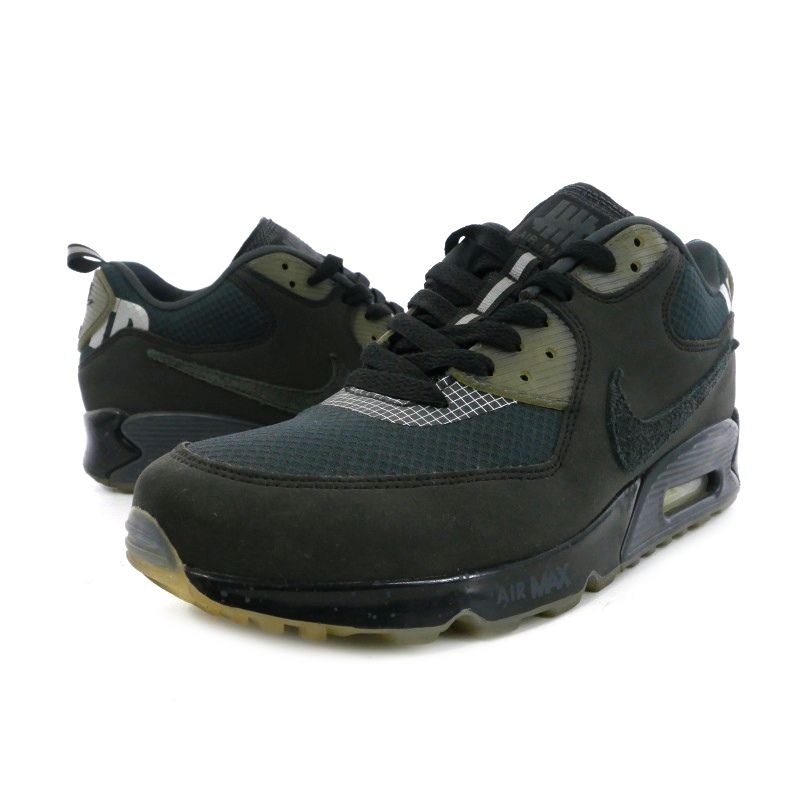 ナイキ NIKE アンディフィーテッド UNDEFEATED AIR MAX 90 エアマックス90 スニーカー 27.5cm ブラック 黒 CQ2289 002