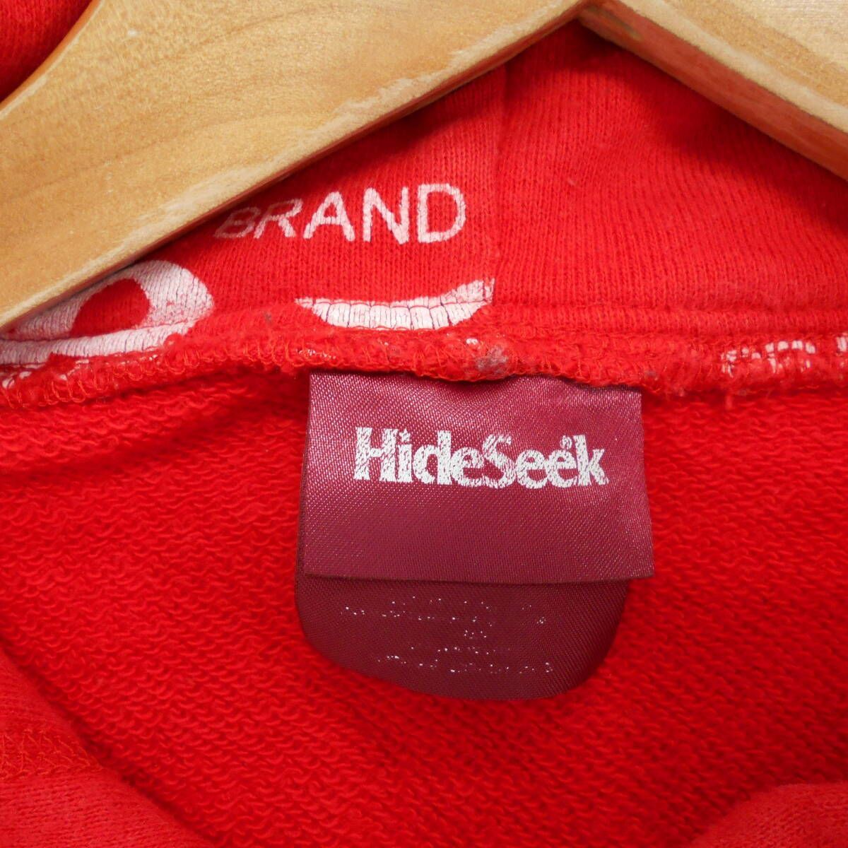 HIDE AND SEEK ハイドアンドシーク ロゴ 総柄 ジップアップパーカー スウェットパンツ セットアップ M 10117807