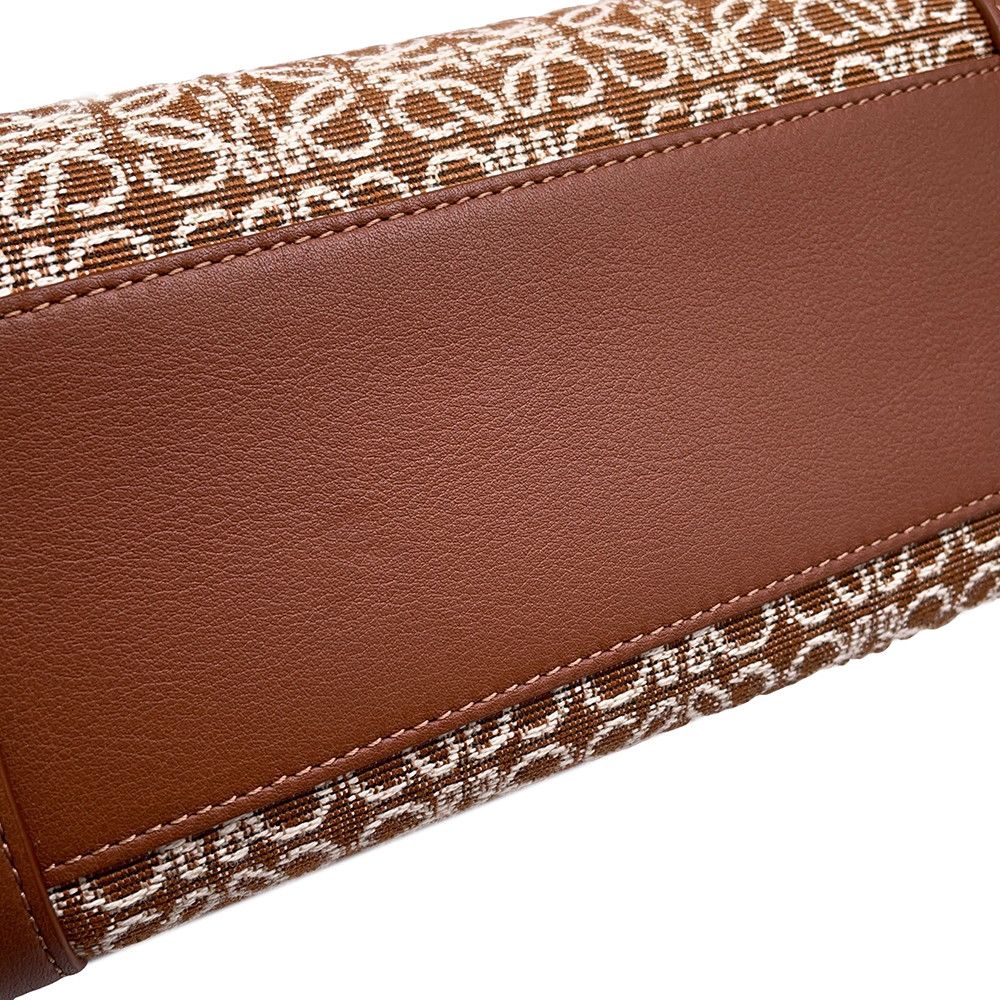 ロエベ ハンドバッグ アマソナ23 トリオンフ キャンバス レザー  