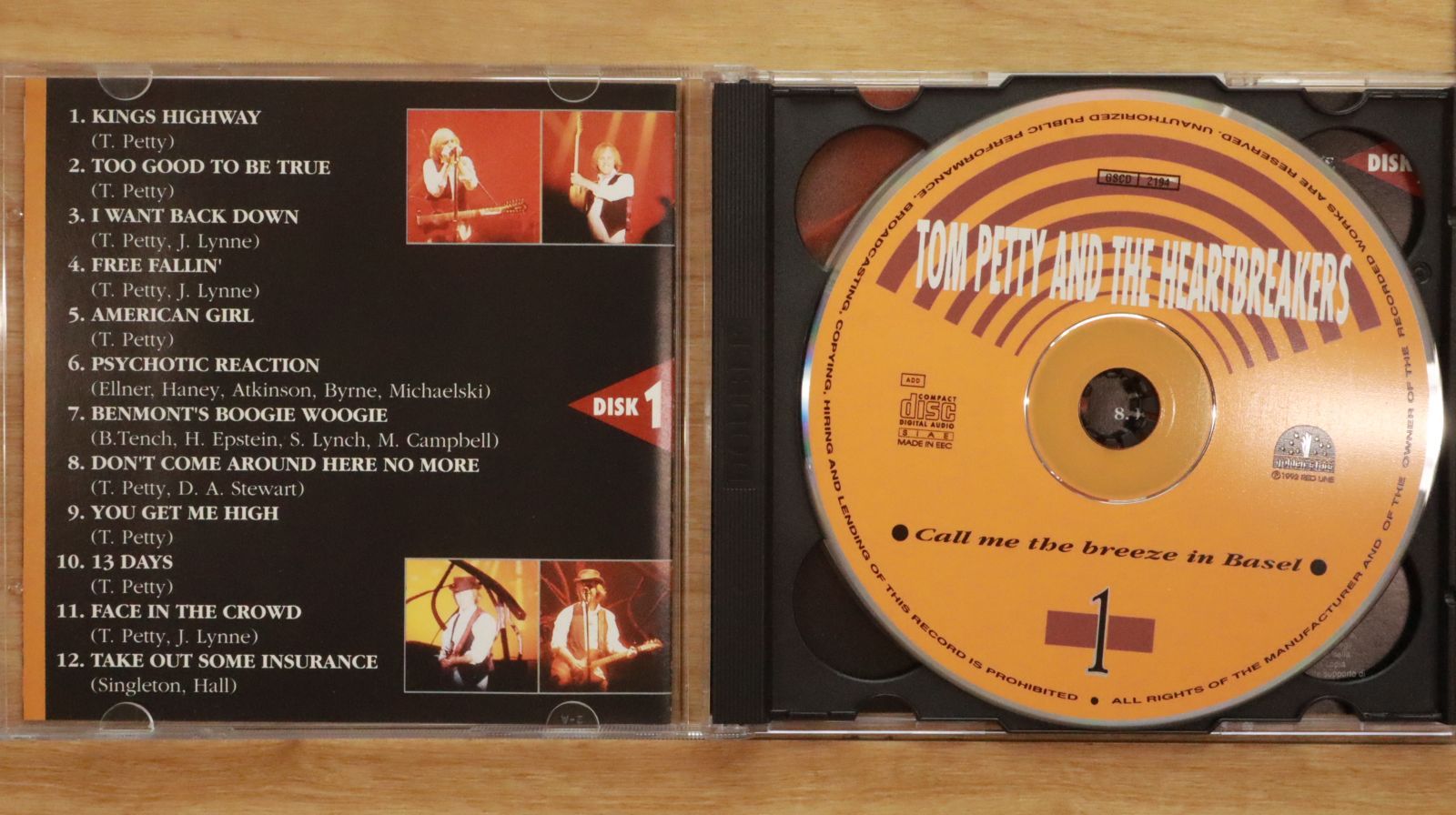 中古CD☆トム・ペティ&ザ・ハートブレイカーズ/Tom Petty And The