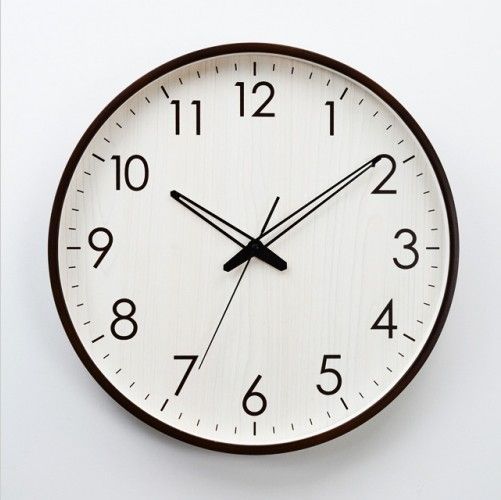 掛け時計 410 天然木 大型 インテリア 掛け時計 壁掛け時計 掛時計 北欧