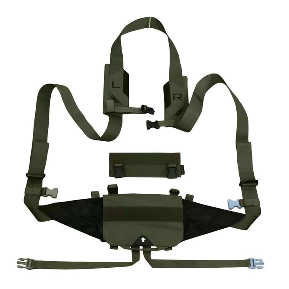 AGILITE バディーストラップ INJURED PERSON CARRIER 負傷者運搬用 おんぶ紐 レンジャーグリーン