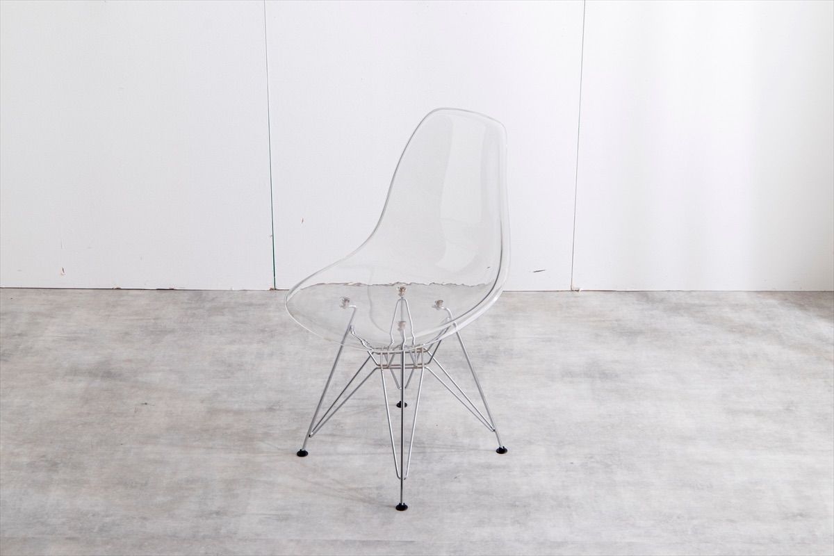【送料無料】Eames サイドシェルチェア 椅子 クリア 透明 イームズ 楽天市場】【5%OFFクーポン配布中】イームズチェア クリア 透明
