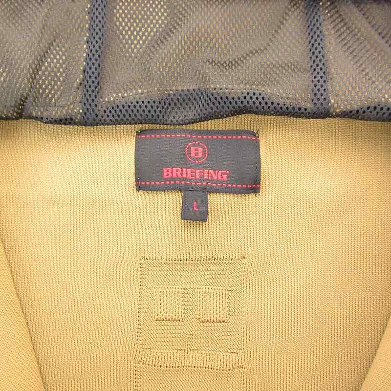 ブリーフィング BRIEFING 美品 WR KNIT PARKA ニットパーカー