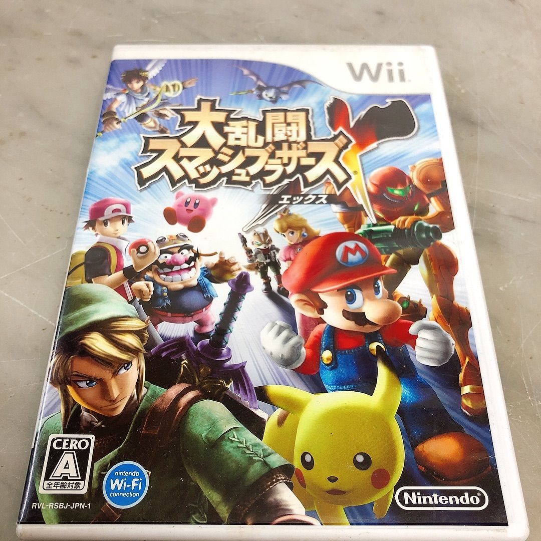 Wii ゲームディスク 大乱闘スマッシュブラザーズX - メルカリShops