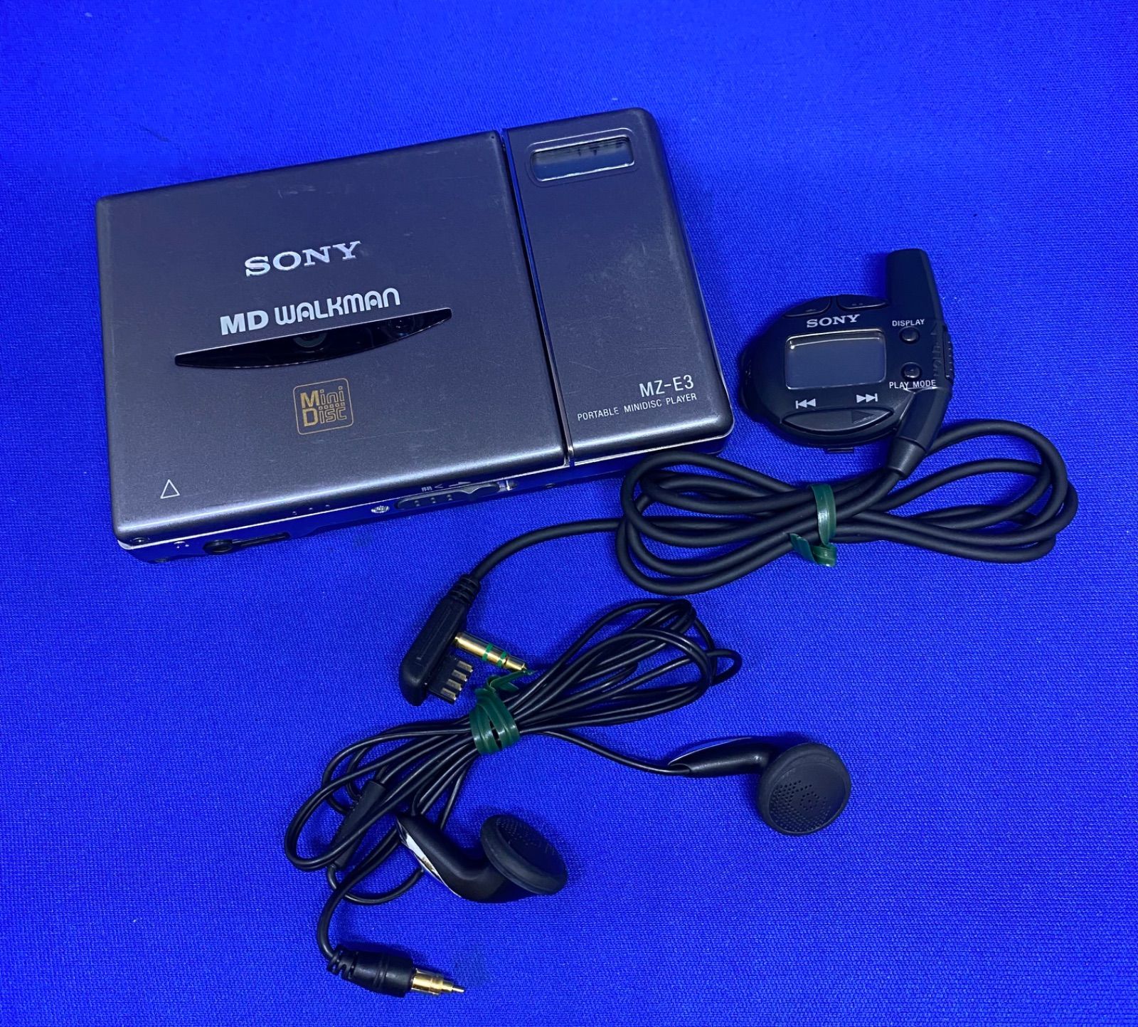 SONY MZ-E3 MDプレーヤー ポータブルプレーヤー 通電確認のみ 現状品