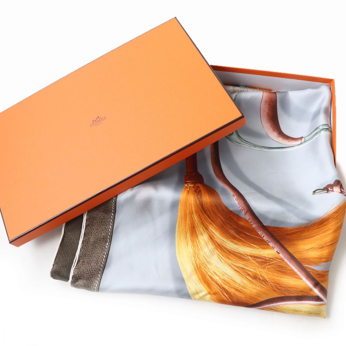極美品☆HERMES エルメス Projets Carres カレ プロジェクト ポンチョ 