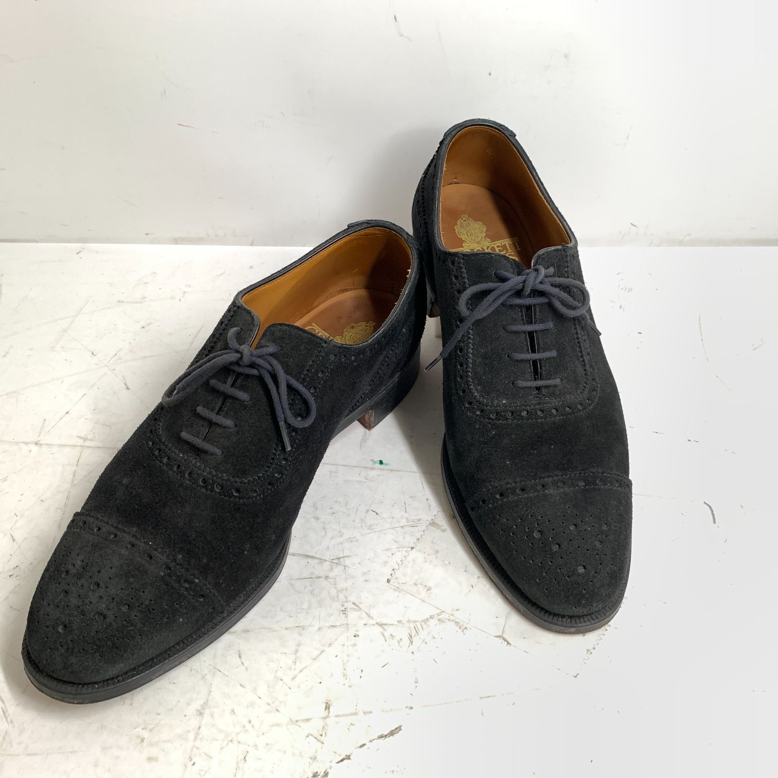 クロケットジョーンズ　MARLOW 希少美品 Ralph Lauren by Crockett & Jones Marlow コードバン