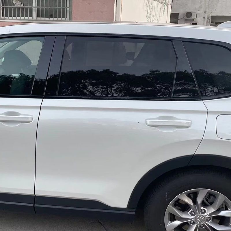 ホンダ CR-V 式対応 ピアノブラック ピラーカバー サイドウィンドウトリム 外装 カスタムパーツ 6点セット 高品質PC素材 車種 ドレスアップ用品