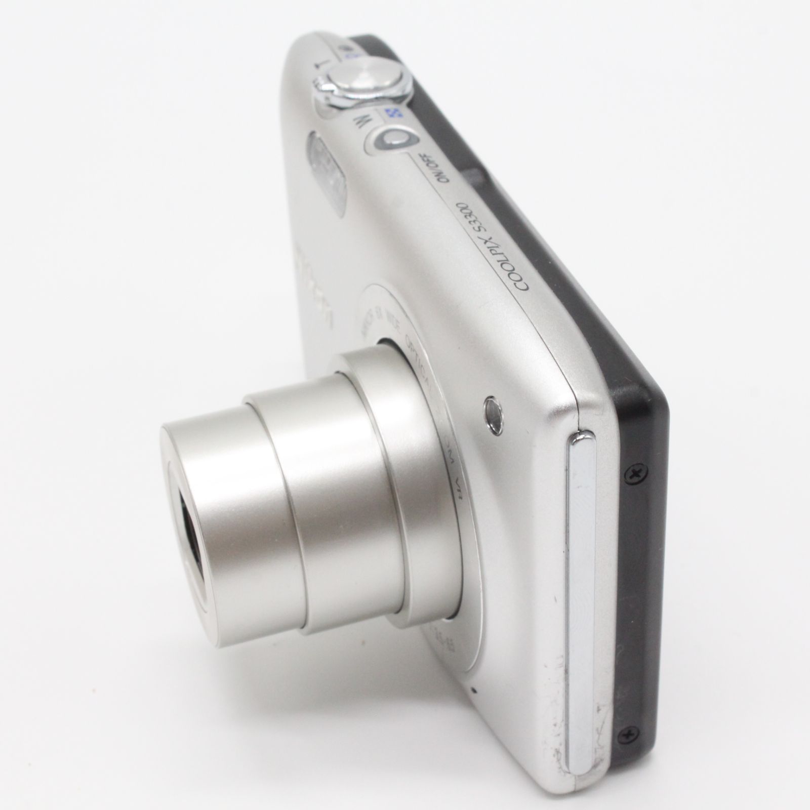 □実用品□ Nikon COOLPIX S3300 クリスタルシルバー - メルカリ