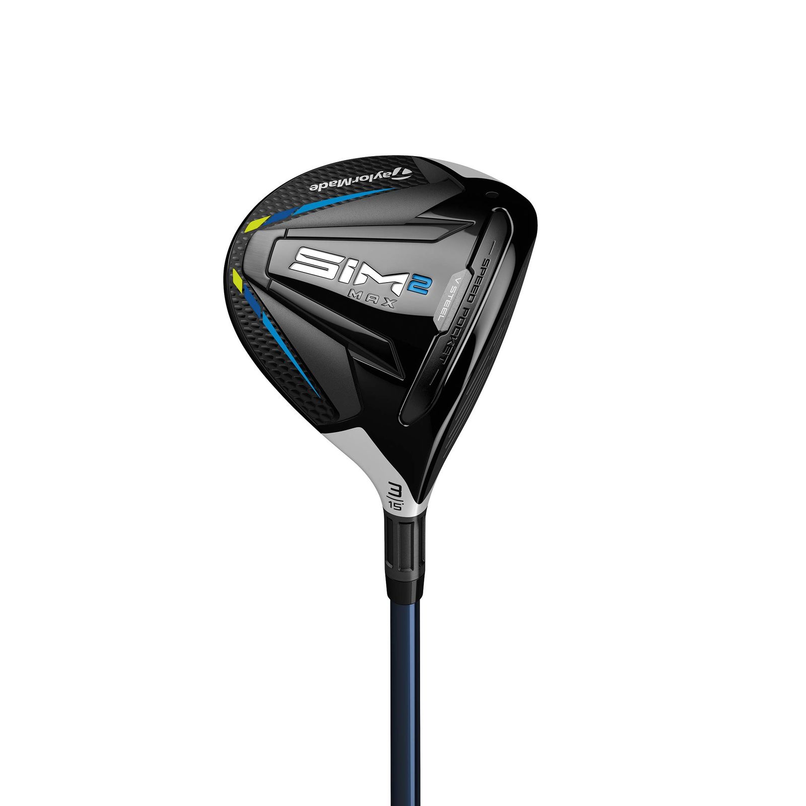 TAYLORMADE テーラーメイド SIM2MAX シムツーマックス フェアウェイウッド カタログ純正シャフト装着モデル TENSEIBLUETM50カーボンシャフトメンズゴルフクラブ右ロフト角 18度W 5フレックス R